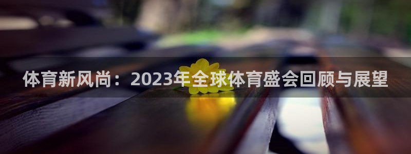 vsport体育官网下载娱乐:体育新风尚:2023年全球体育